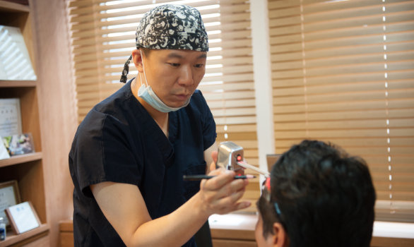 레이저 포인팅 디자인