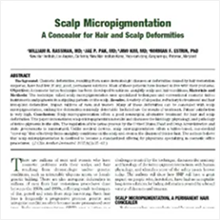 미국 임상 미용 피부과학 학회지 논문 개제